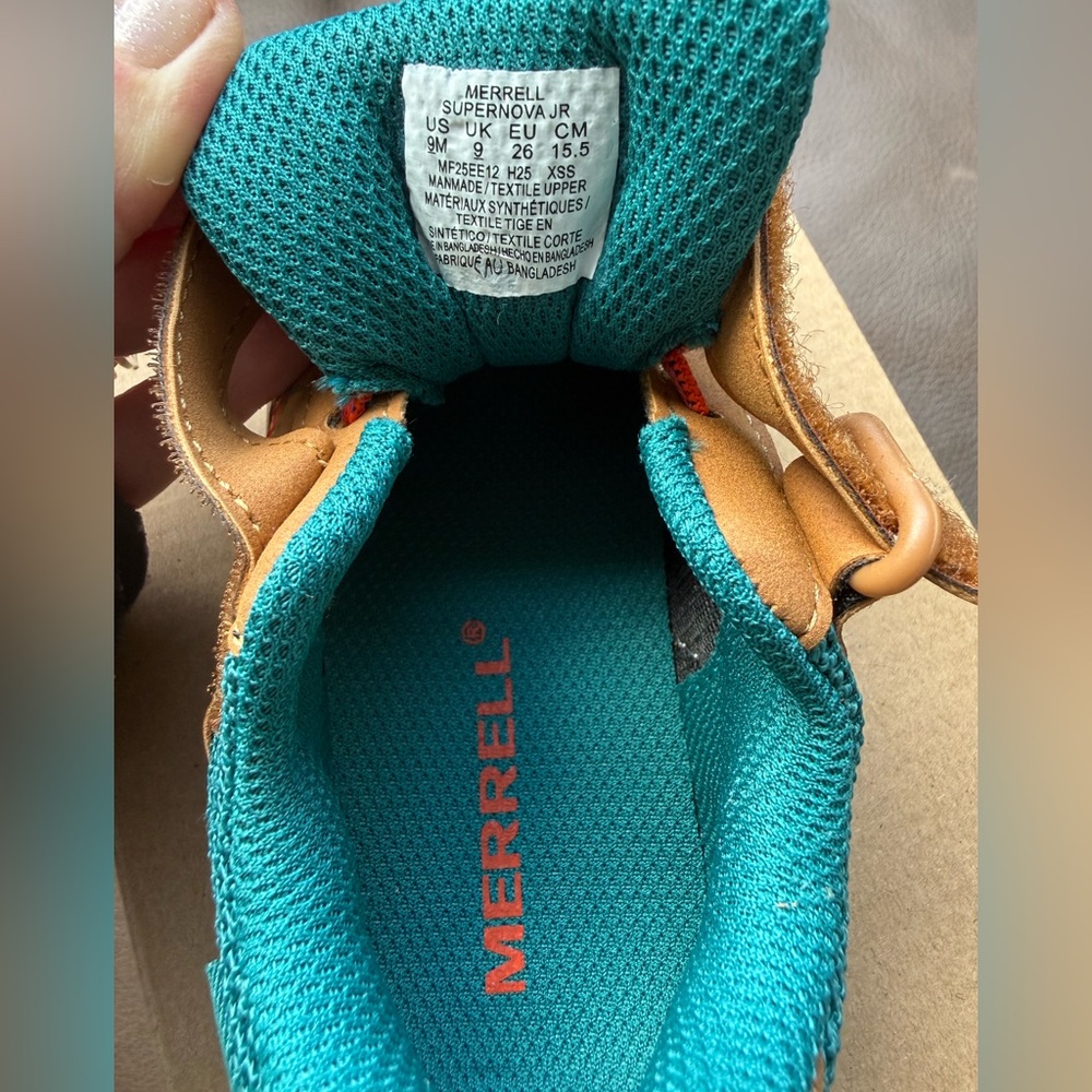 Merrell Supernova Jr Toddler Shoe NWT - Picture 6 of 10